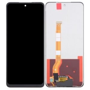 LCD with Touch Screen for Realme Narzo N65 5G - Black (display glass combo folder)