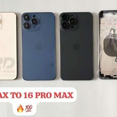 Housing for XS Max to 16 Pro Max - Black