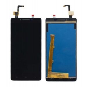 LCD with Touch Screen for Lenovo A6000 - Black (display glass combo folder)