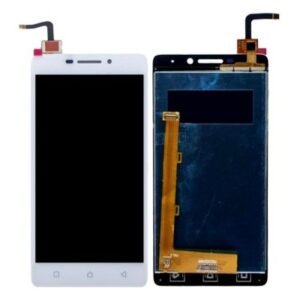 LCD with Touch Screen for Lenovo Vibe P1m - White (display glass combo folder)