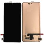 LCD with Touch Screen for Vivo V29 Pro - Black (display glass combo folder) | ORIGINAL