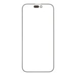 Front Glass for Apple iPhone 16 Pro Max - Black