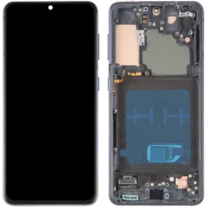 LCD with Touch Screen for Samsung Galaxy S21 5G - Black (display glass combo folder) | INCELL