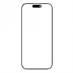 Front Glass for Apple iPhone 16 - Black