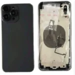Converter Back Panel Housing Body for Apple iPhone XS Max Convert to Apple iPhone 16 Pro Max - Black