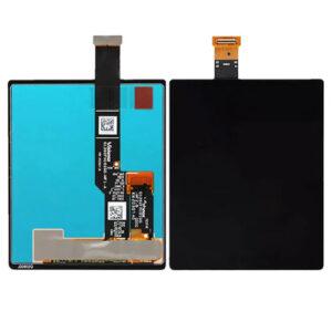 LCD with Touch Screen for LG Wing 5G - Black (display glass combo folder) Small