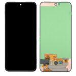 LCD with Touch Screen for Samsung Galaxy A35 5G - Black (display glass combo folder)( With Frame OLED)