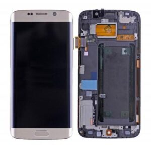 LCD with Touch Screen for Samsung Galaxy S6 Edge - Gold (display glass combo folder)