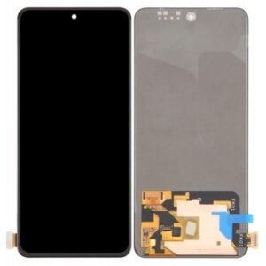 LCD with Touch Screen for Vivo iQOO Z9 5G - Black (display glass combo folder)
