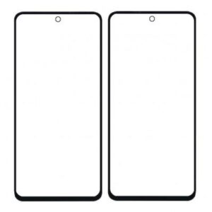 Front Glass for Xiaomi Redmi Note 9 Pro Max - Black