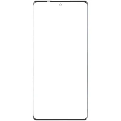 Front Glass for Tecno Phantom X2, X2 Pro- Black