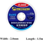 Mechanic R300 High Quality BGA Desoldering Wick 1.5MM 2.0MM Wick