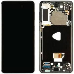 LCD with Touch Screen for Samsung Galaxy S21 Plus Black With Frame | INCELL