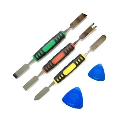 5-in-1 3pcs Dual End Metal Spudger with 2pcs Plastic Openers Prying For Mobile/Gadget Repair