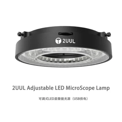 2UUL Ms98 Adustable le Microsope Lamp (Black)