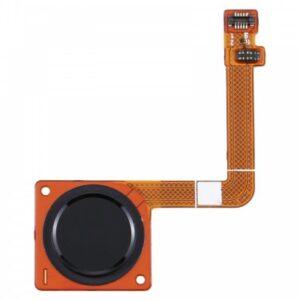 Fingerprint Sensor with Flex Cable for Motorola Moto G7 Plus Black