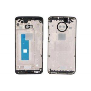 LCD Frame Middle Chassis for Motorola Moto G7 Plus - Black