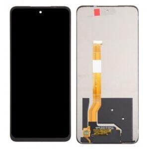 LCD with Touch Screen for Realme 12x 5G - Black (display glass combo folder) | ORIGINAL SET REMOVE FRESH