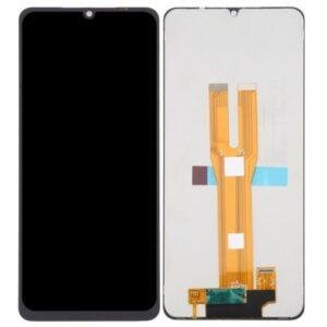 LCD with Touch Screen for Samsung Galaxy A06 - Black (display glass combo folder) | Crown