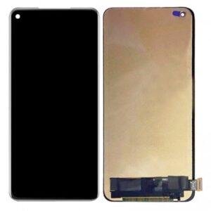 LCD with Touch Screen for Vivo iQOO 5 5G - Black (display glass combo folder)