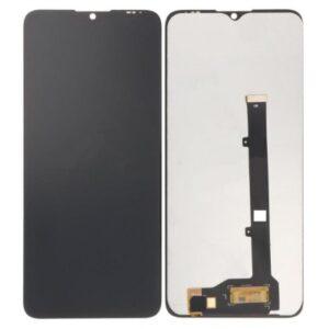 LCD with Touch Screen for ZTE Blade A51 - Black (display glass combo folder)