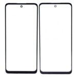 Front Glass for Motorola Moto E22s - Black