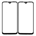 Front Glass for Motorola Moto G7 Plus - Black