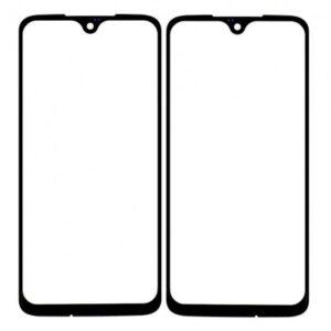 Front Glass for Motorola Moto G7 Plus - Black