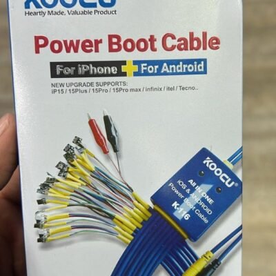 KOOCU K-116 Power Boot Cable For iPhone 6G-15Pro Max & Android 4500+ Models