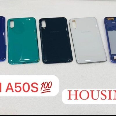 Housing for Samsung Galaxy A50s - Black - GREEN