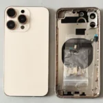 Convertor Back Panel Housing Body for Apple iPhone 11 Convert to Apple iPhone 16 Pro (Gold)