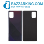 Back Panel Cover for Samsung Galaxy A71 - Black