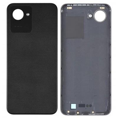 Back Panel Cover for Realme C30 - Black