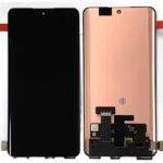 LCD with Touch Screen for Oppo Reno 12 5G - Black (display glass combo folder)  OLED