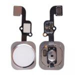 Home Button Complete for Apple iPhone 6 Plus White - Outer Plastic with Inner Flex