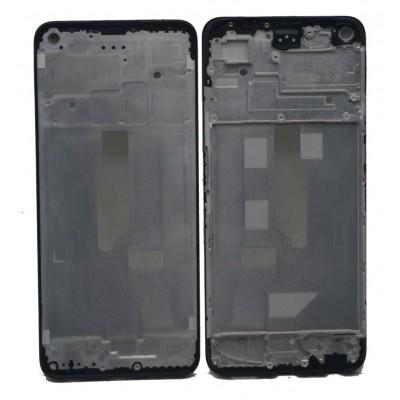 lcd frame middle chassis for realme 9 black by Bazzarking