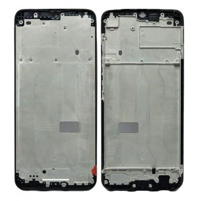 lcd frame middle chassis for realme c12 black by Bazzarking