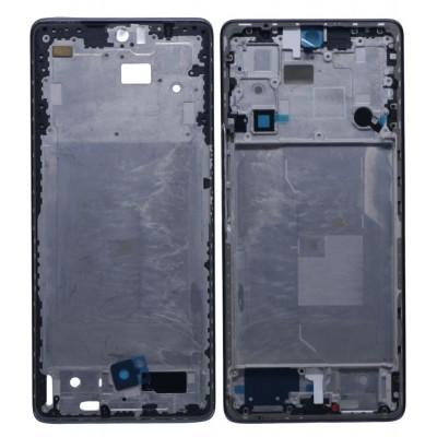 lcd frame middle chassis for vivo v29e 5g black by Bazzarking