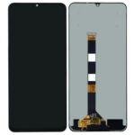 LCD with Touch Screen for Realme C51 - Black (display glass combo folder)