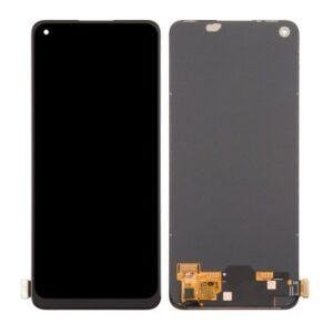 LCD with Touch Screen for Realme Narzo 60 5G - Black (display glass combo folder)