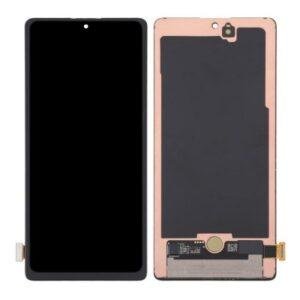 LCD with Touch Screen for Samsung Galaxy A71 5G - Black (display glass combo folder)