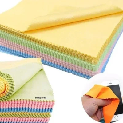 Cleaning Microfiber Cloths For Mobile, Laptop, Camera Lens. [5 X 5inch] Pack of 100 piece