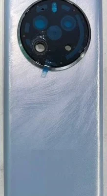 Back Panel Cover for Realme P1 Pro 5G - Blue (With camera Glass)