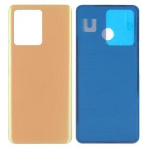 Back Panel Cover for Vivo V23 Pro - Gold | CARE OG | WITH CAMERA GLASS