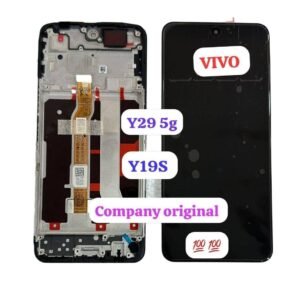 LCD with Touch Screen for Vivo Y29 5G | Y19S - Black (display glass combo folder) | ORIGINAL