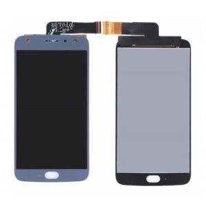 LCD with Touch Screen for Motorola Moto X4 - Blue (display glass combo folder)