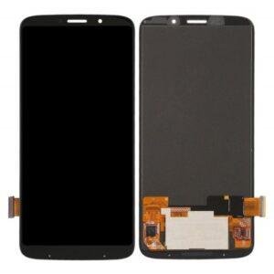 LCD with Touch Screen for Motorola Moto Z3 Play - Black (display glass combo folder) | OLED | Bazzarking.com