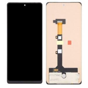 LCD with Touch Screen for Tecno Camon 30 5G - Black (display glass combo folder)