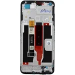 LCD with Touch Screen for Realme 8 5G - Black (display glass combo folder) | ORIGIANAL WITH FRAME