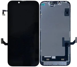 LCD with Touch Screen for Apple iPhone 16e - Black (display glass combo folder) | INCELL